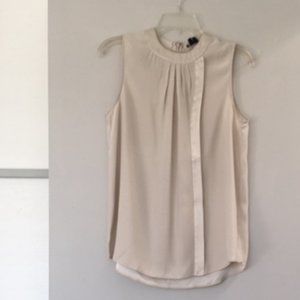 Theory Silk sleeveless blouse
